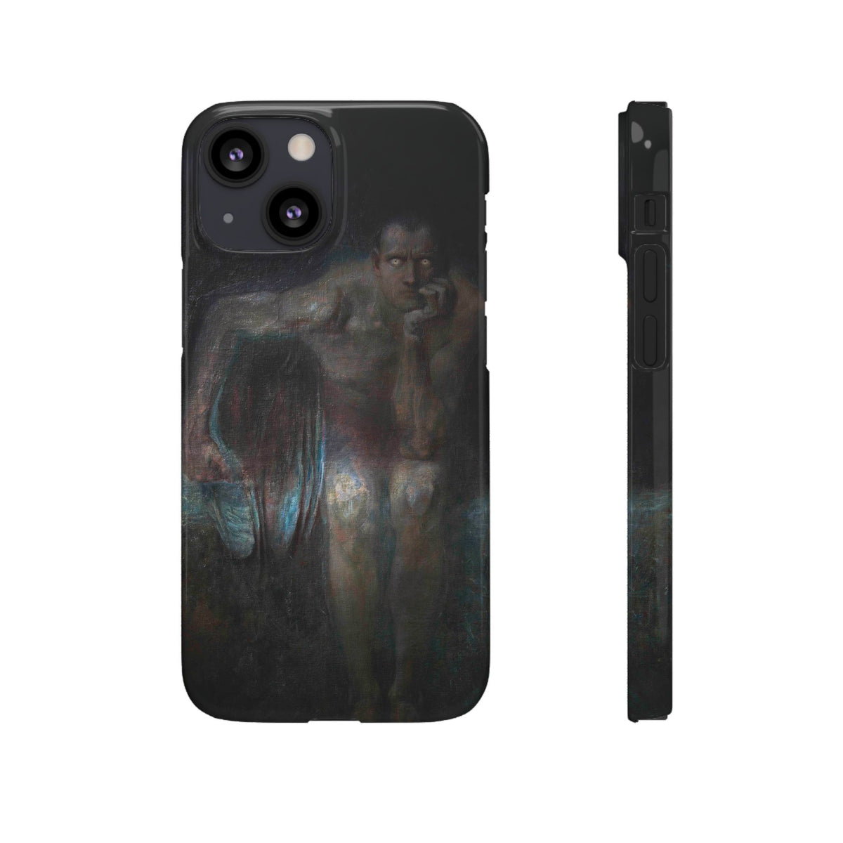 Lucifer by Franz von Stuck - iPhone Slim Case