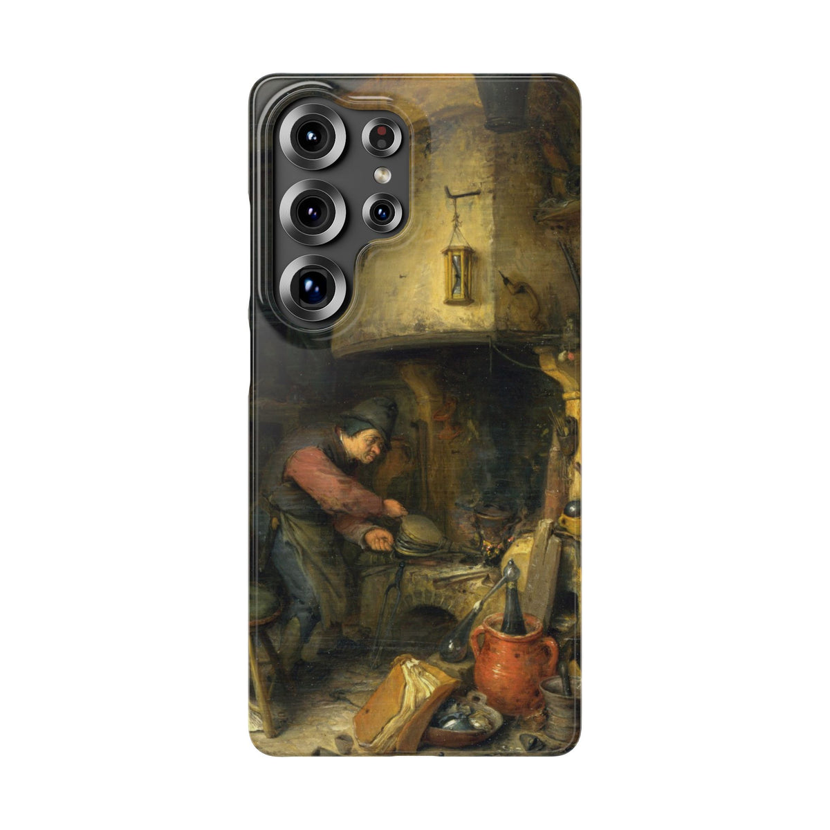 The Alchemist by Adriaen van Ostade - Samsung Slim Case