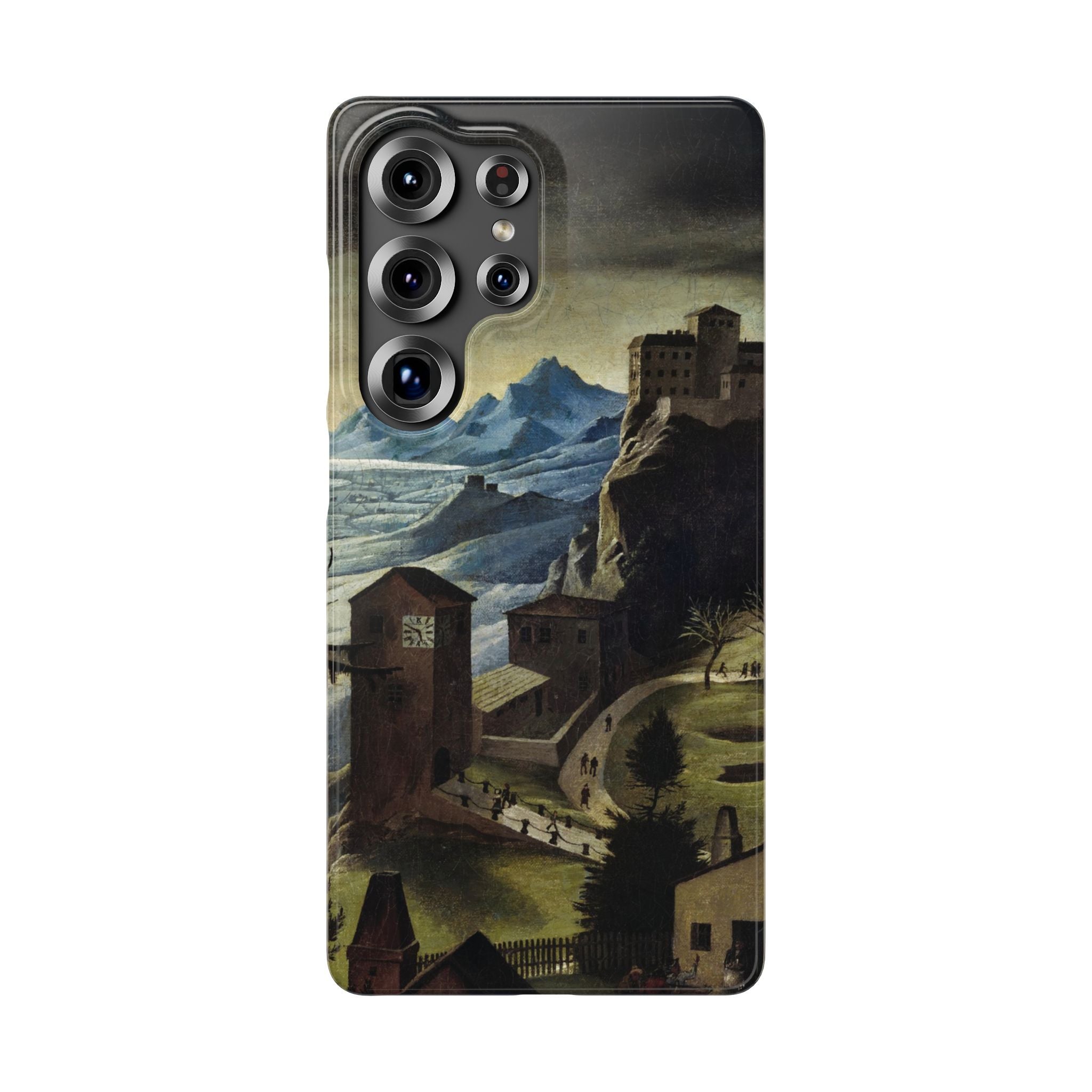 Landschaft mit Burg by Franz Sedlacek - Samsung Slim Case