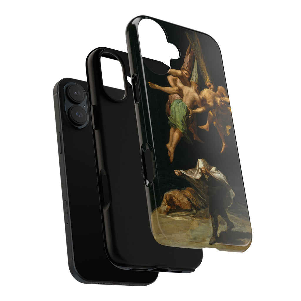 Witches’ Flight by Francisco de Goya - iPhone Tough Case