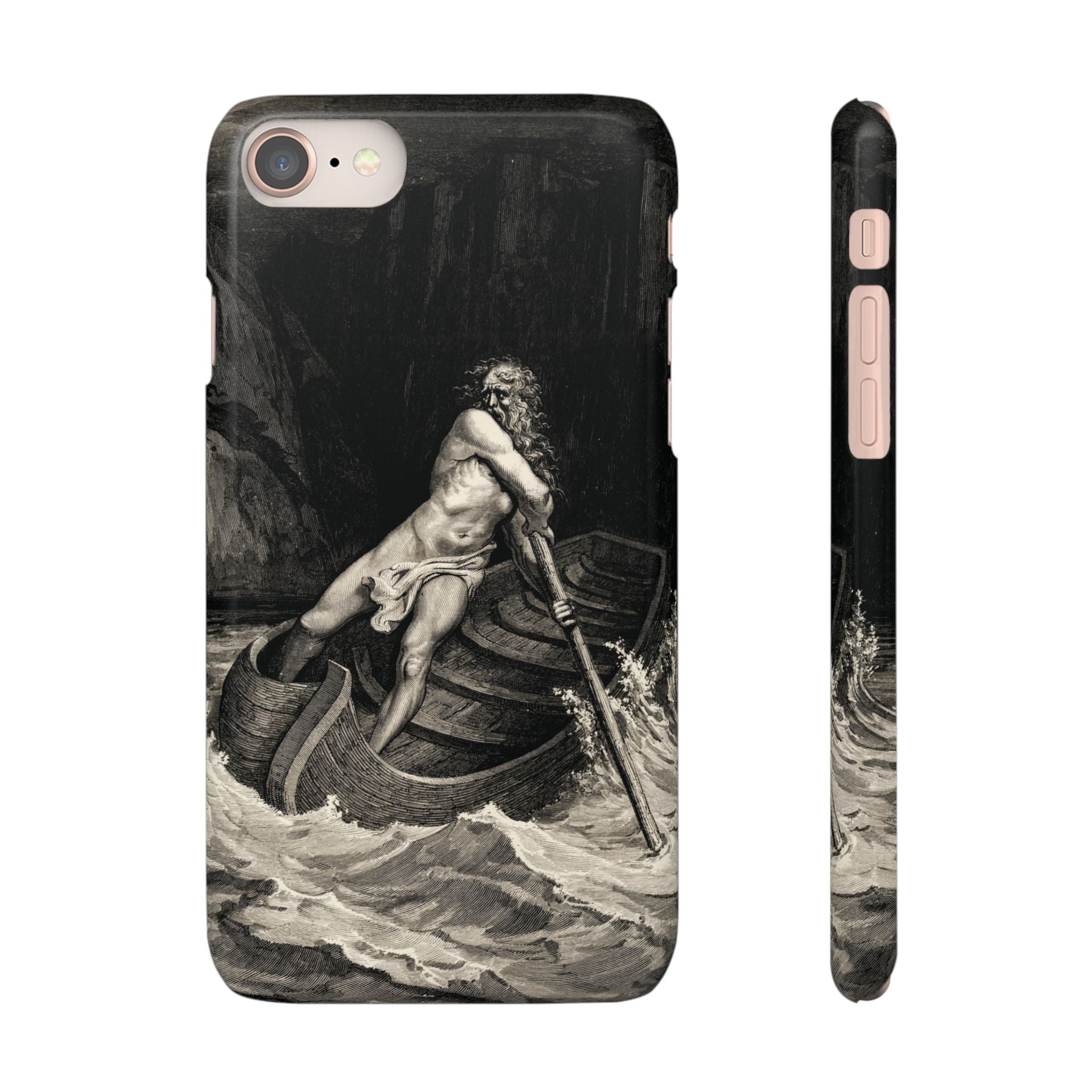 Canto III - Charon by Gustave Doré - iPhone Slim Case