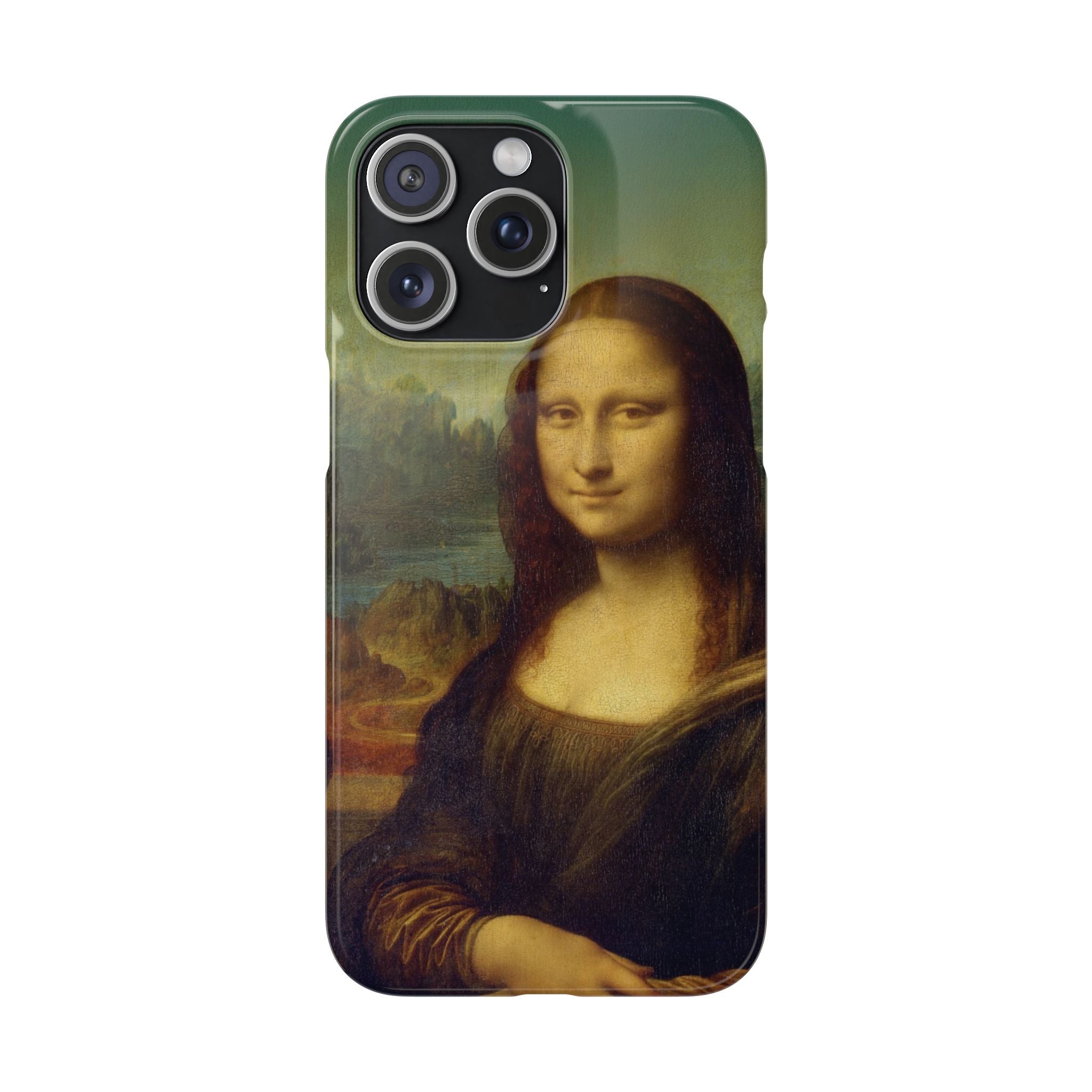 Mona Lisa by Leonardo da Vinci - iPhone Slim Case