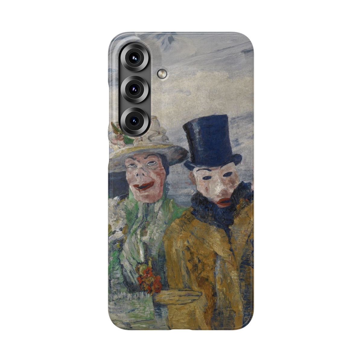 The Intrigue by James Ensor - Samsung Slim Case