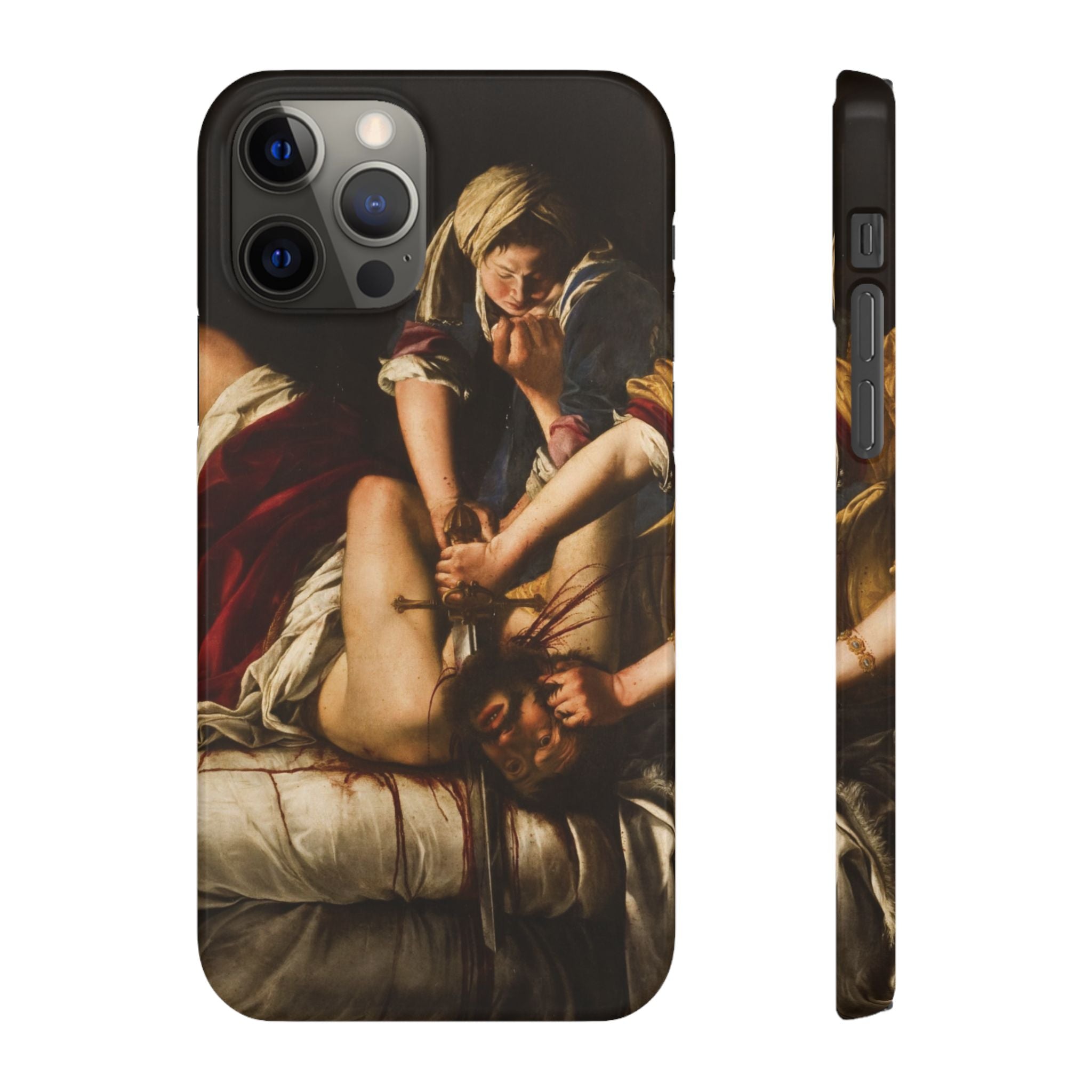 Judith Slaying Holofernes by Artemisia Gentileschi - iPhone Slim Case