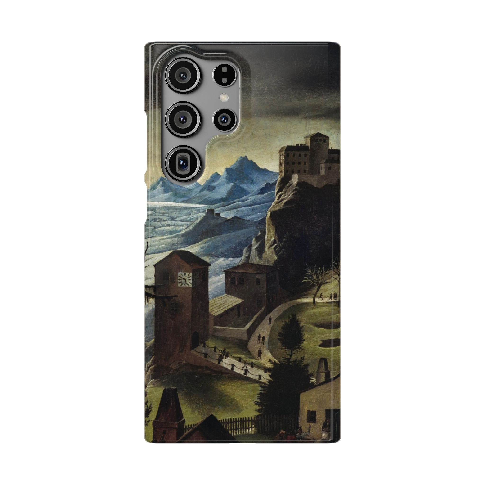 Landschaft mit Burg by Franz Sedlacek - Samsung Slim Case