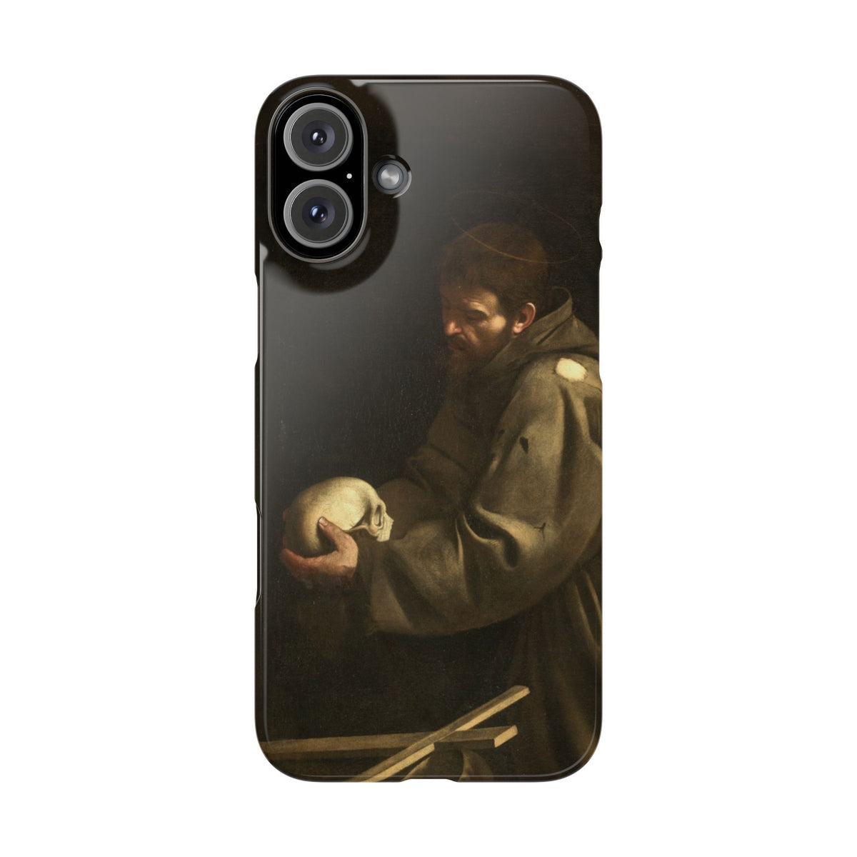 San Francesco in meditazione by Caravaggio - iPhone Slim Case