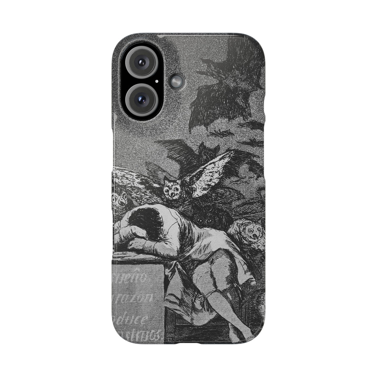 The Sleep of Reason by Goya - iPhone Slim Case