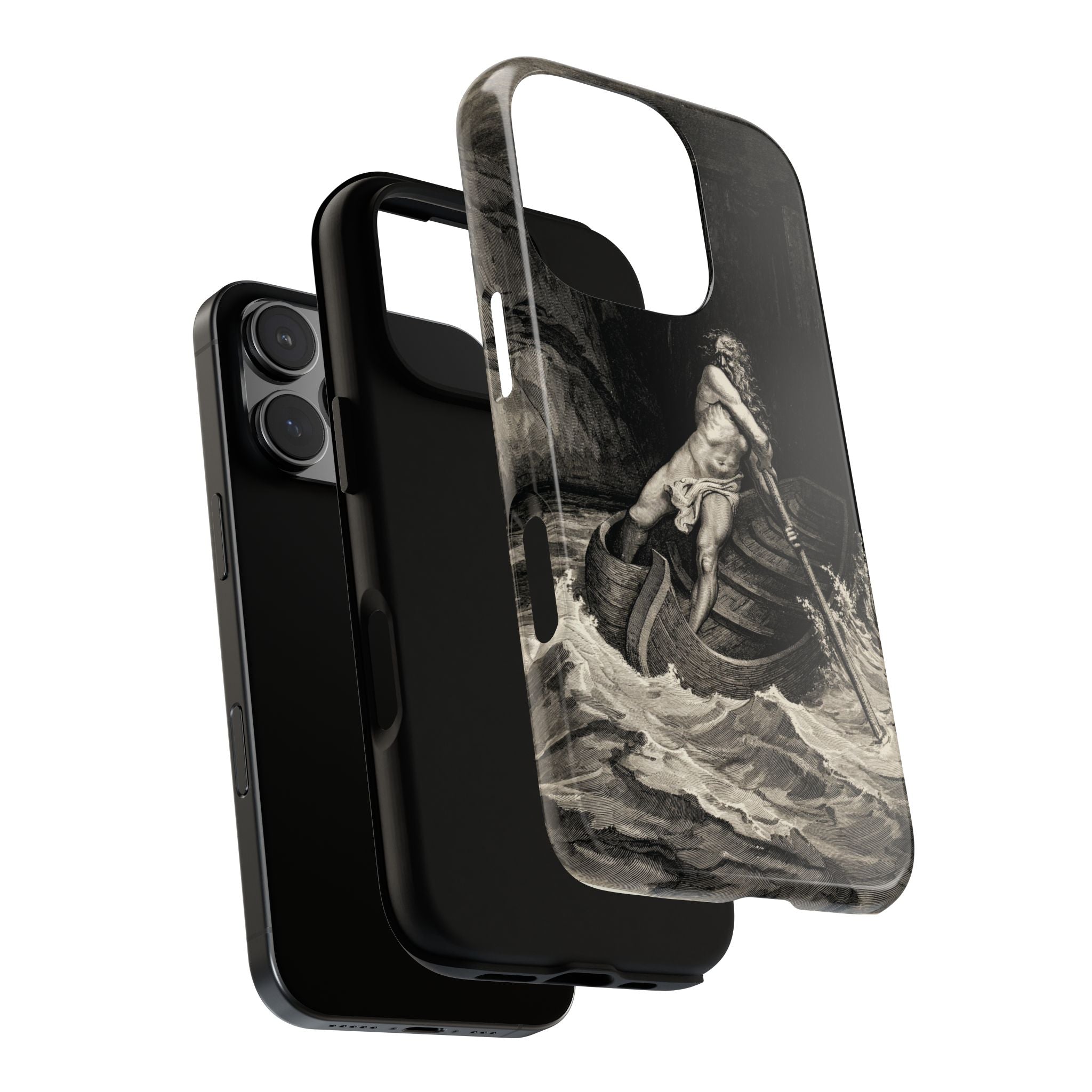 Canto III - Charon by Gustave Doré - iPhone Tough Case
