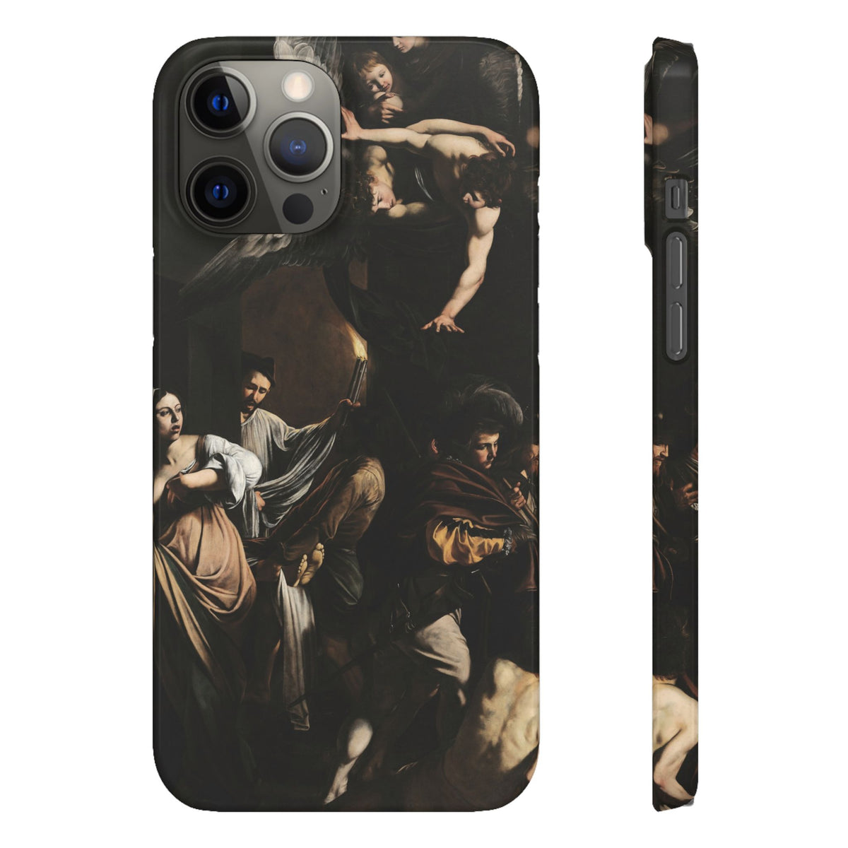 The Seven Works of Mercy by Caravaggio - iPhone Slim Case