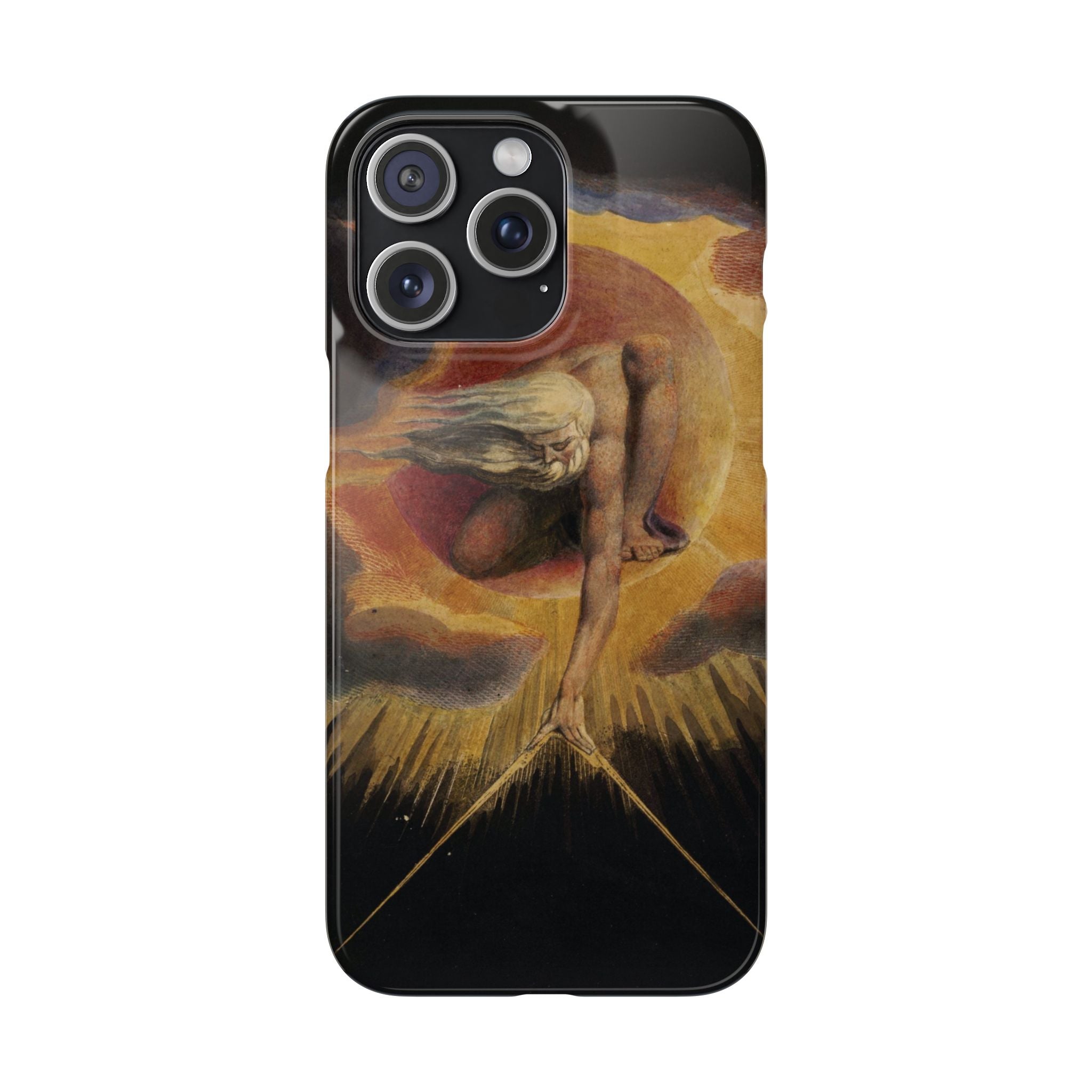 The Ancient of Days by William Blake - iPhone Slim Case