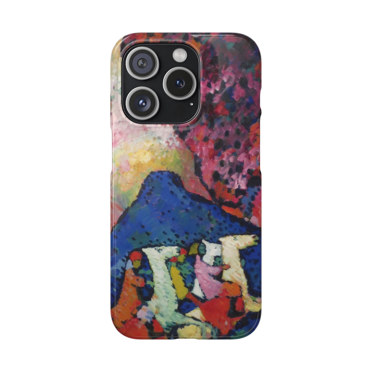 Blue Mountain by Vasily Kandinsky - iPhone Slim Case