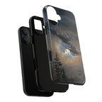 Study of a Cloud and Landscape by Moonlight by Johan Dahl - iPhone Tough Case
