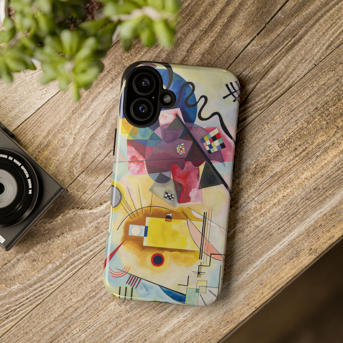 Yellow-Red-Blue by Vasily Kandinsky - iPhone Tough Case
