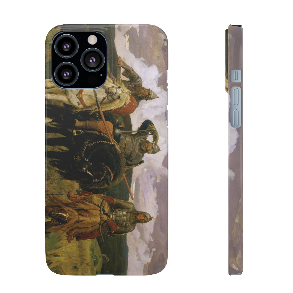 Bogatyrs by Viktor Vasnetsov - iPhone Slim Case
