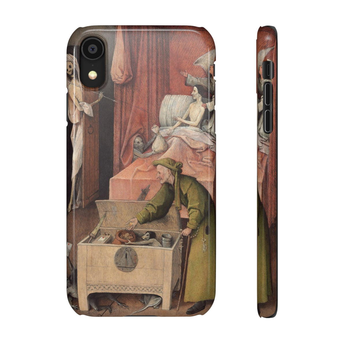 The Death of the Miser by Hieronymus Bosch - iPhone Slim Case