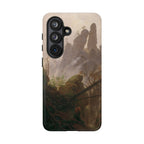Rocky Landscape in the Elbe Sandstone Mountains by Caspar David Friedrich - Samsung Tough Case