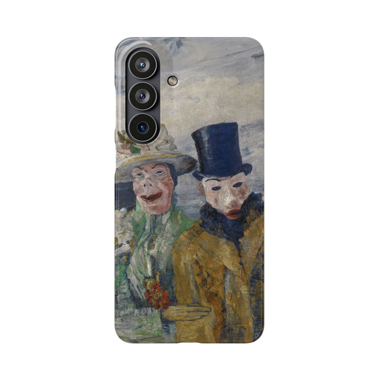 The Intrigue by James Ensor - Samsung Slim Case