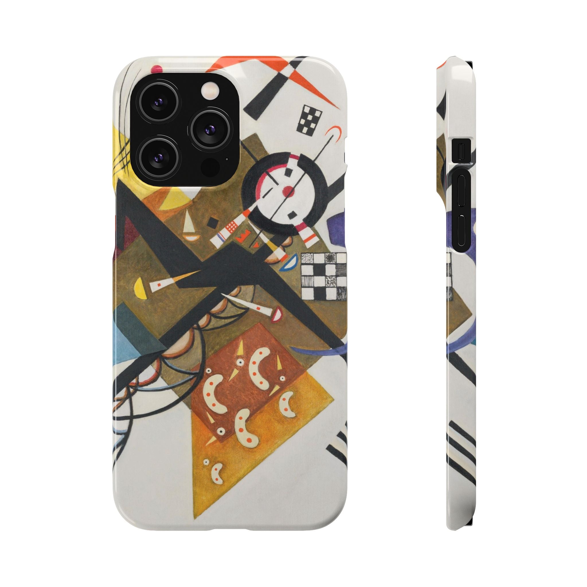On White II by Vasily Kandinsky - iPhone Slim Case