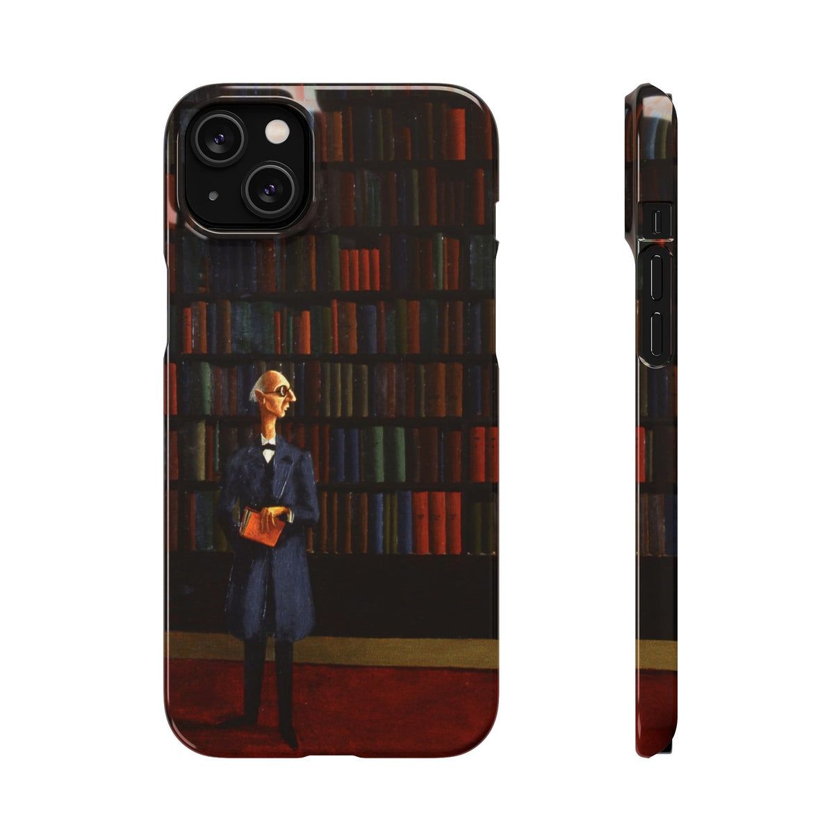 The Library by Franz Sedlacek - iPhone Slim Case