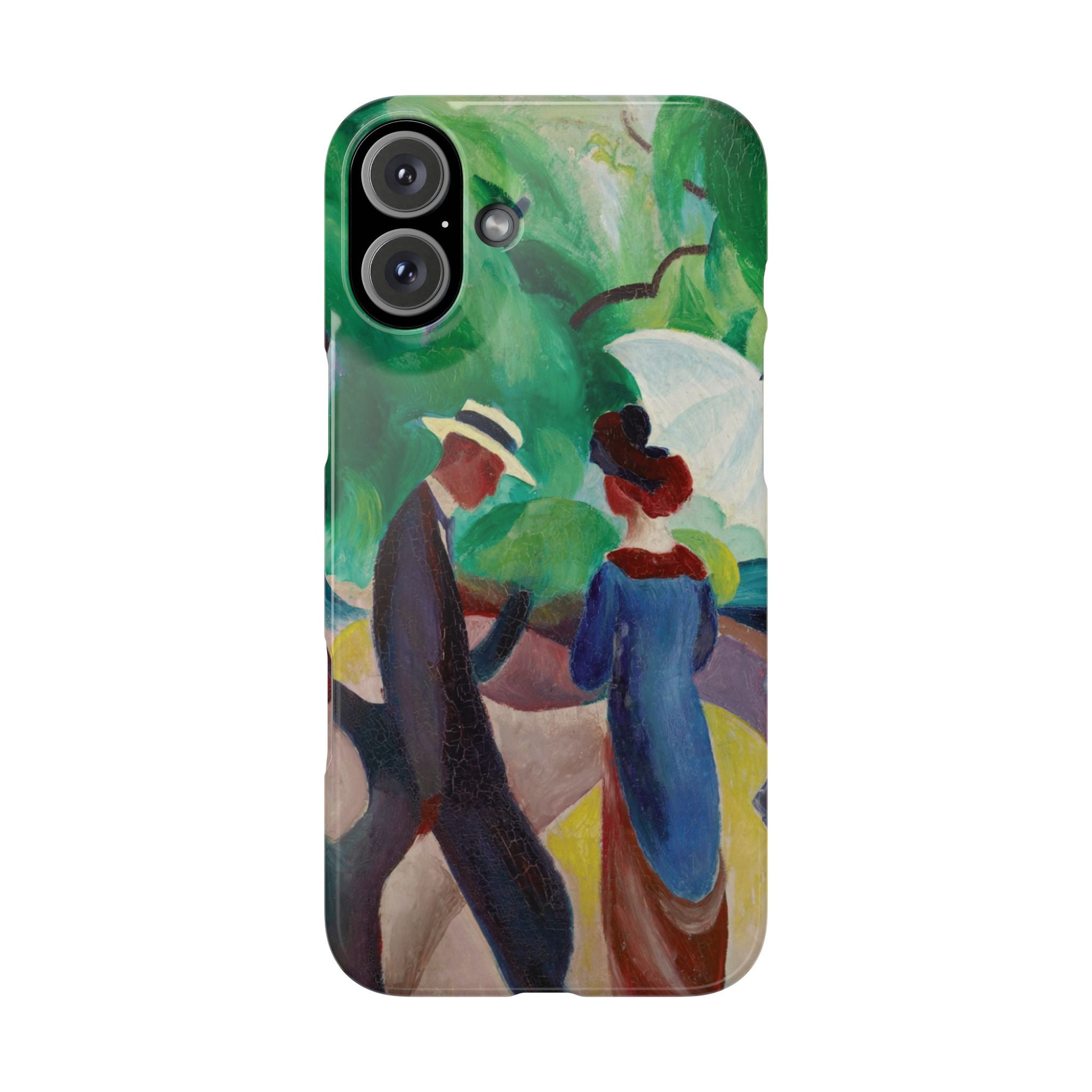 Promenade by August Macke - iPhone Slim Case