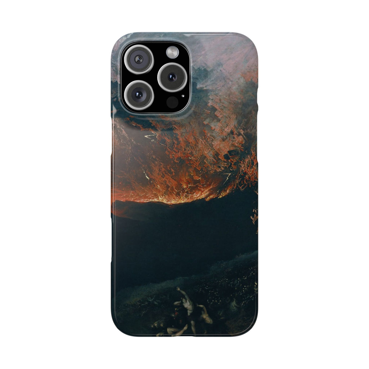 The Great Day of His Wrath by John Martin - iPhone Slim Case