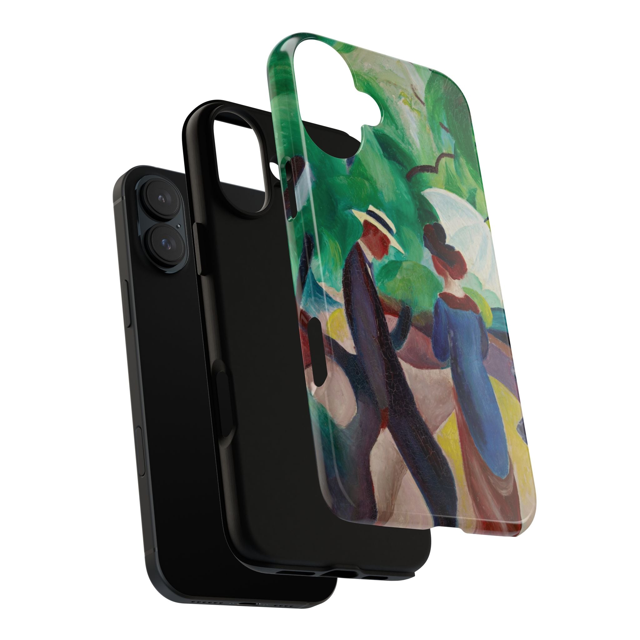 Promenade by August Macke - iPhone Tough Case
