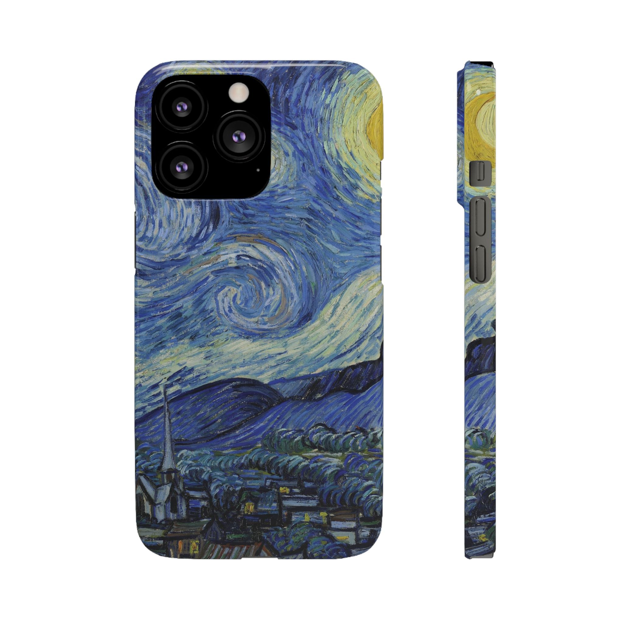 Starry Night by Van Gogh - iPhone Slim Case