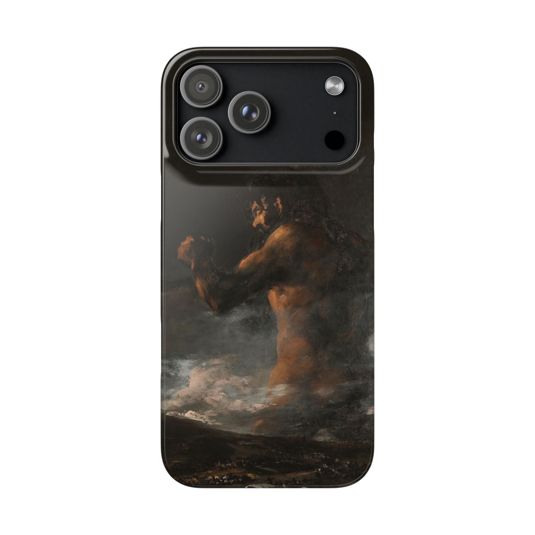The Colossus by Francisco de Goya - iPhone Slim Case