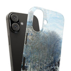 Boulevard des Capucines by Claude Monet - iPhone Slim Case