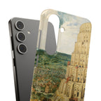 The Tower of Babel by Pieter Bruegel the Elder - Samsung Slim Case