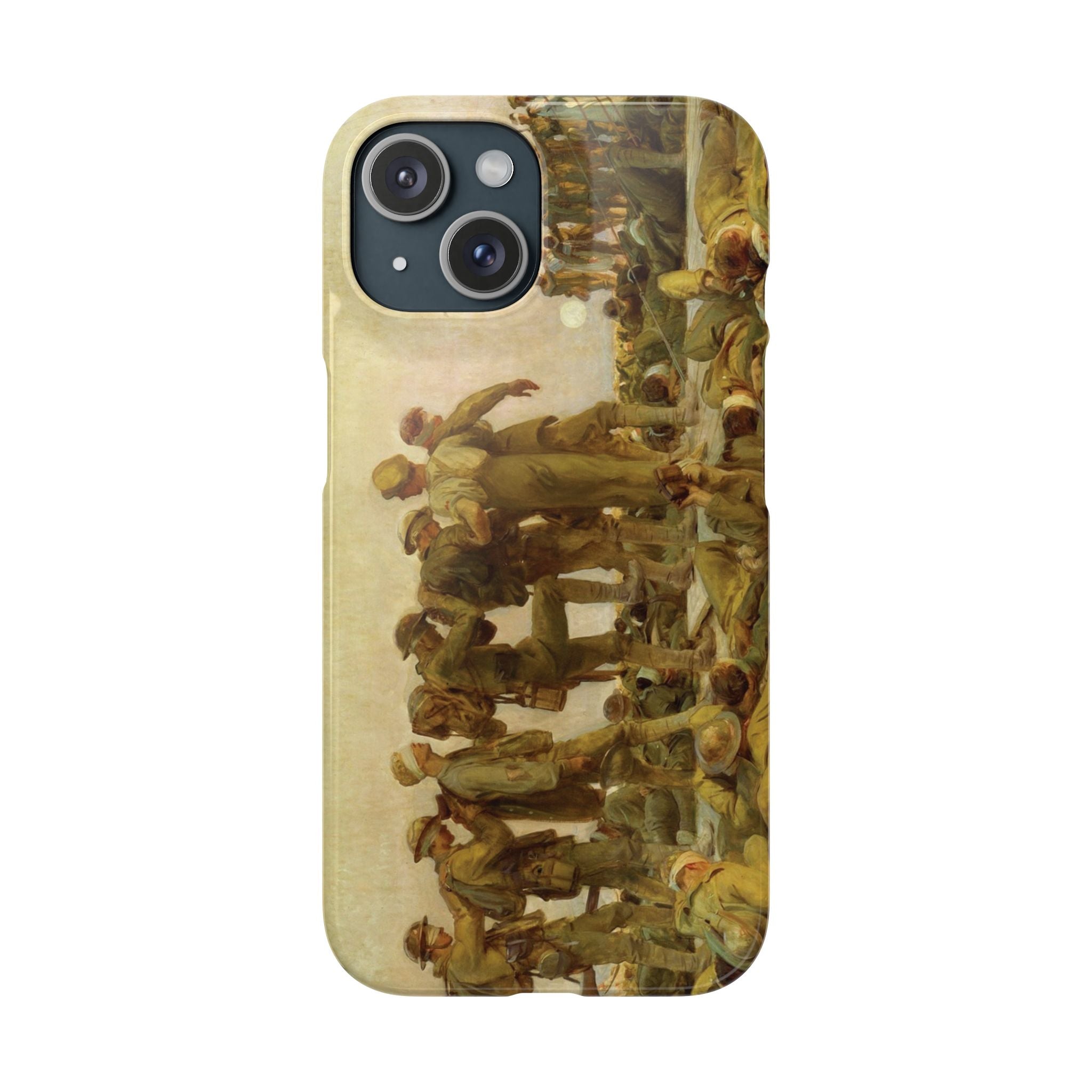 Gassed by John Singer Sargent - iPhone Slim Case