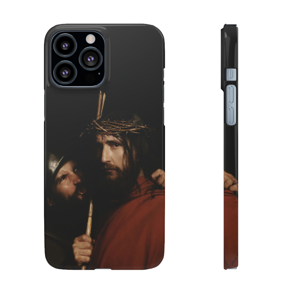The Mocking of Christ by Carl Bloch - iPhone Slim Case