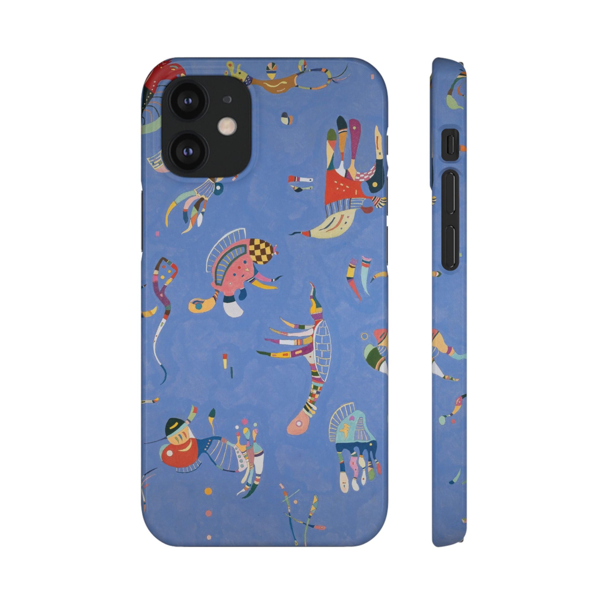 Sky Blue by Vasily Kandinsky - iPhone Slim Case