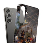 Peasants Drinking by Adriaen van Ostade - Samsung Slim Case