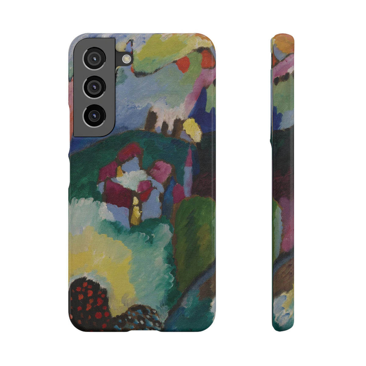 Landscape with Factory Chimney by Vasily Kandinsky - Samsung Slim Case