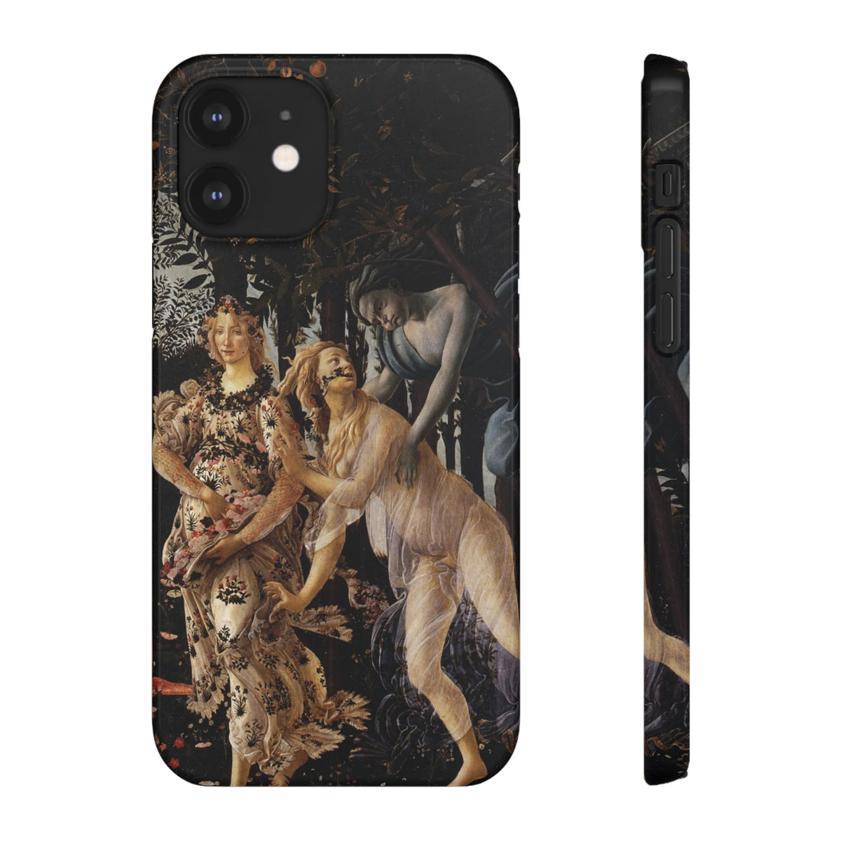 Flora and Zephyr from Primavera by Sandro Botticelli - iPhone Slim Case