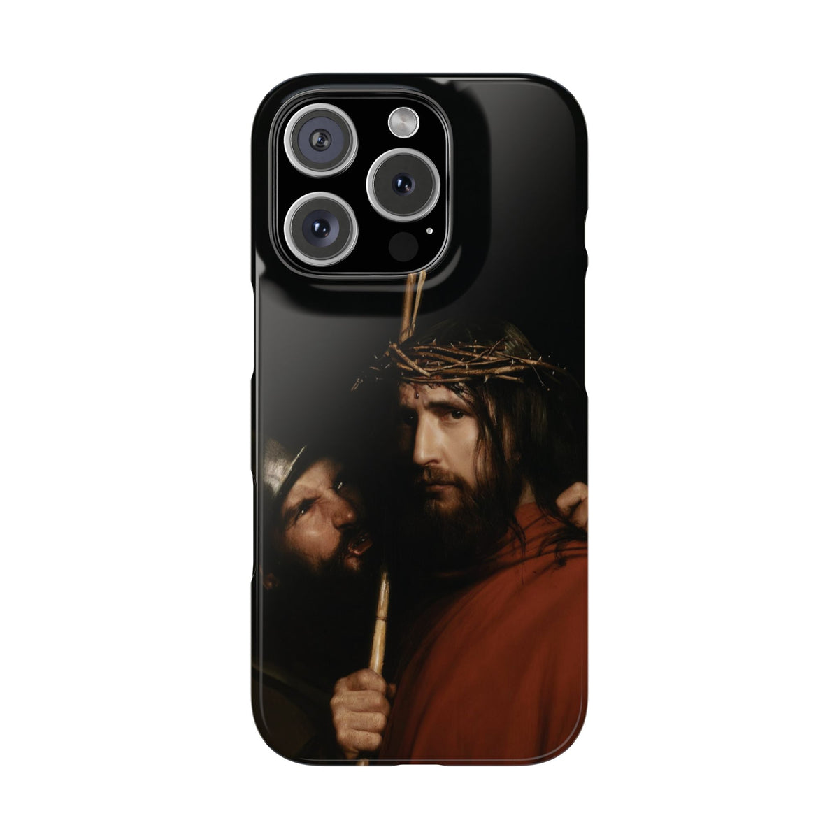 The Mocking of Christ by Carl Bloch - iPhone Slim Case