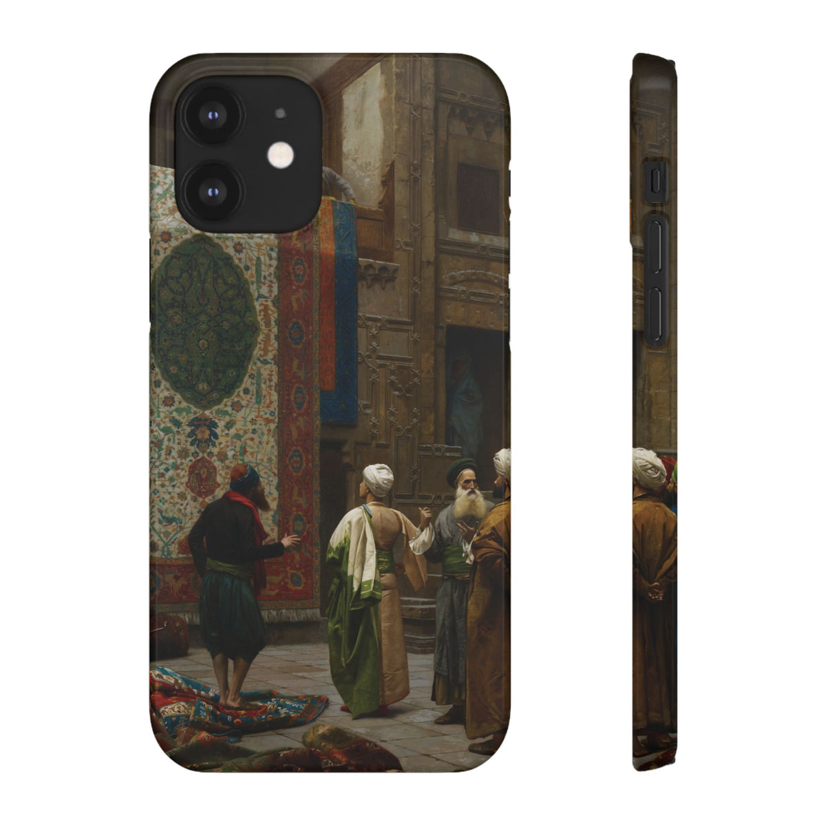 The Carpet Merchant by Jean-Leon Gerome - iPhone Slim Case