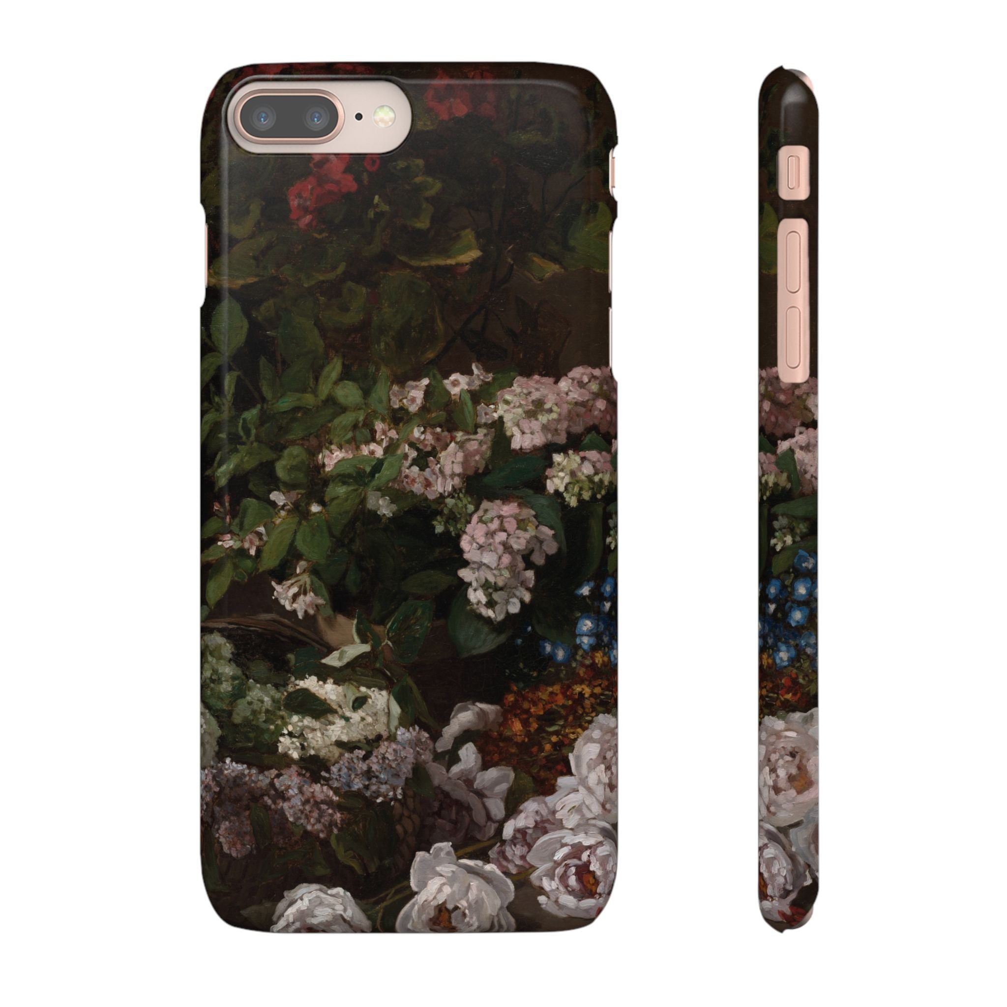 Spring Flowers by Claude Monet - iPhone Slim Case