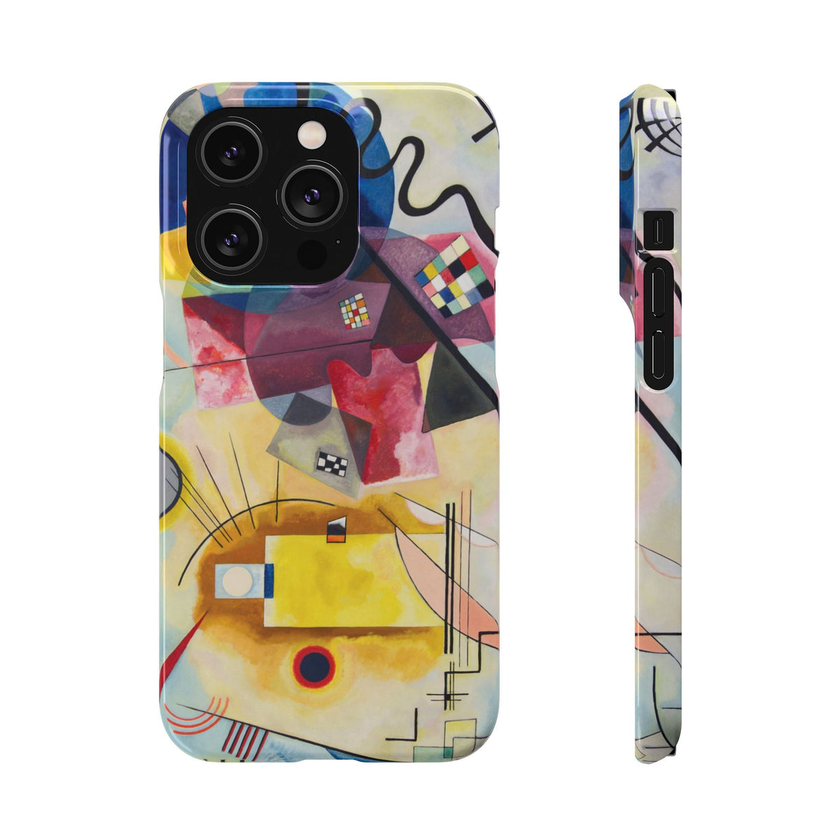 Yellow-Red-Blue by Vasily Kandinsky - iPhone Slim Case