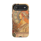 Zodiac by Alphonse Mucha - iPhone Tough Case