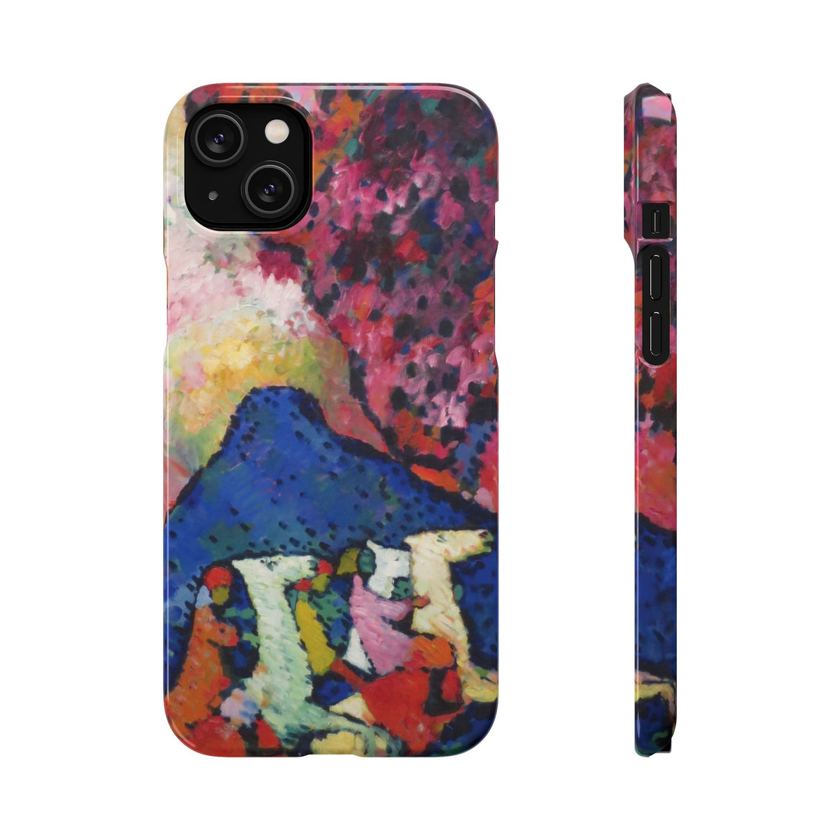 Blue Mountain by Vasily Kandinsky - iPhone Slim Case