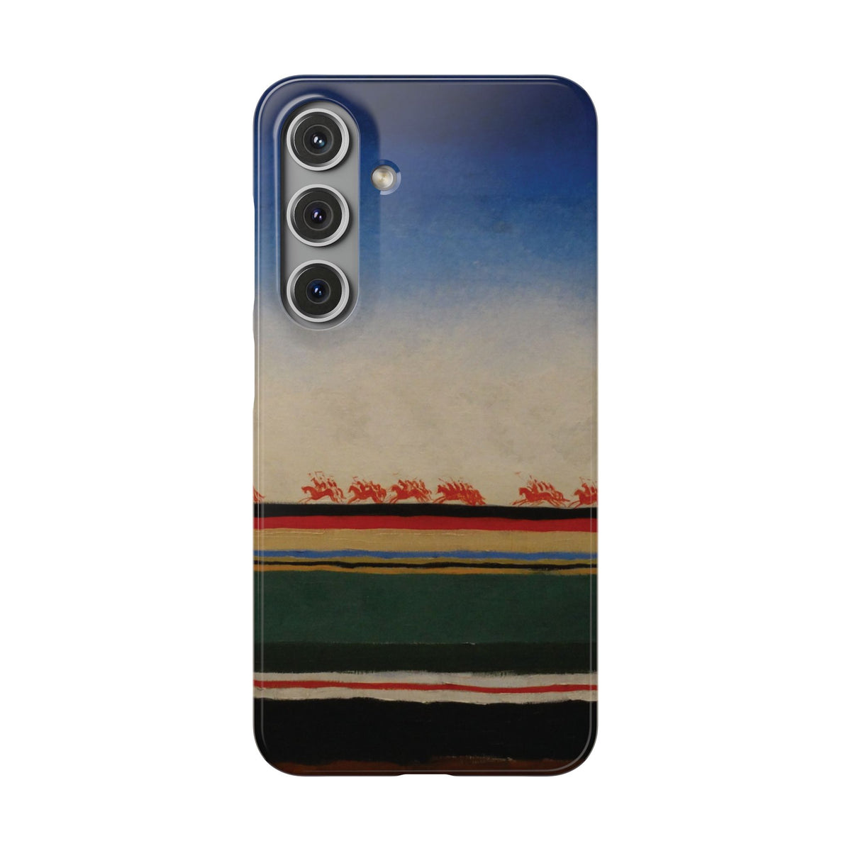 Red Cavalry Riding by Kazimir Malevich - Samsung Slim Case