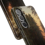 Evening Glow by Ivan Ivanovich Shishkin - Samsung Slim Case