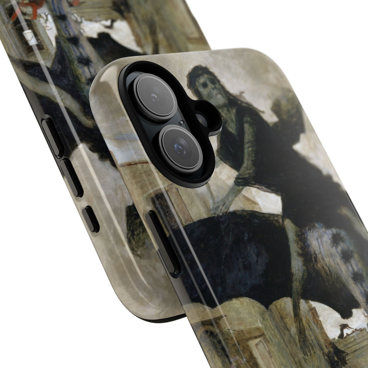 The Plague by Arnold Böcklin - iPhone Tough Case