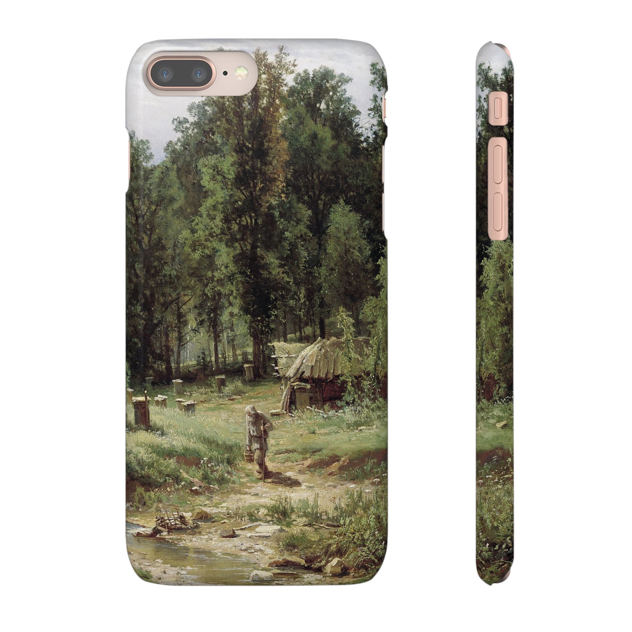 An Apiary in the Forest by Ivan Ivanovich Shishkin - iPhone Slim Case