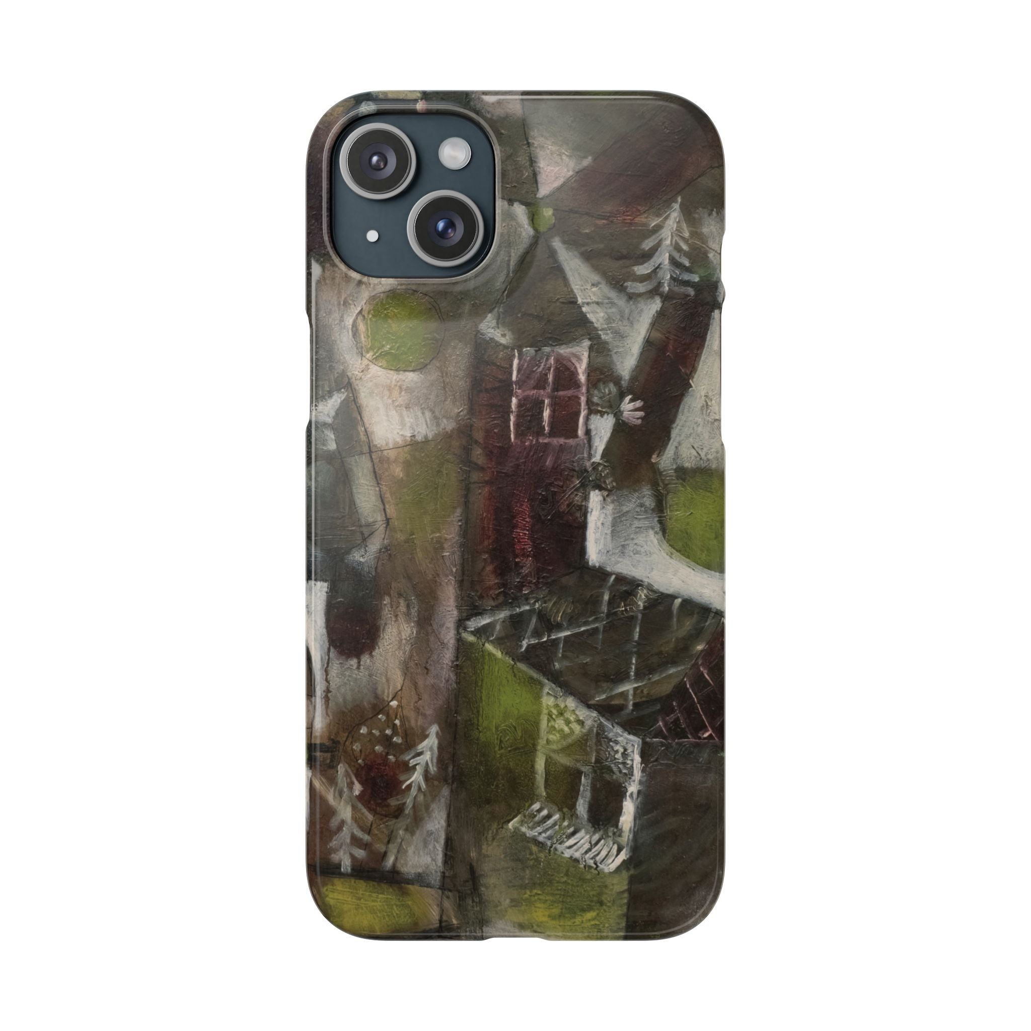 Swamp Legend by Paul Klee - iPhone Slim Case