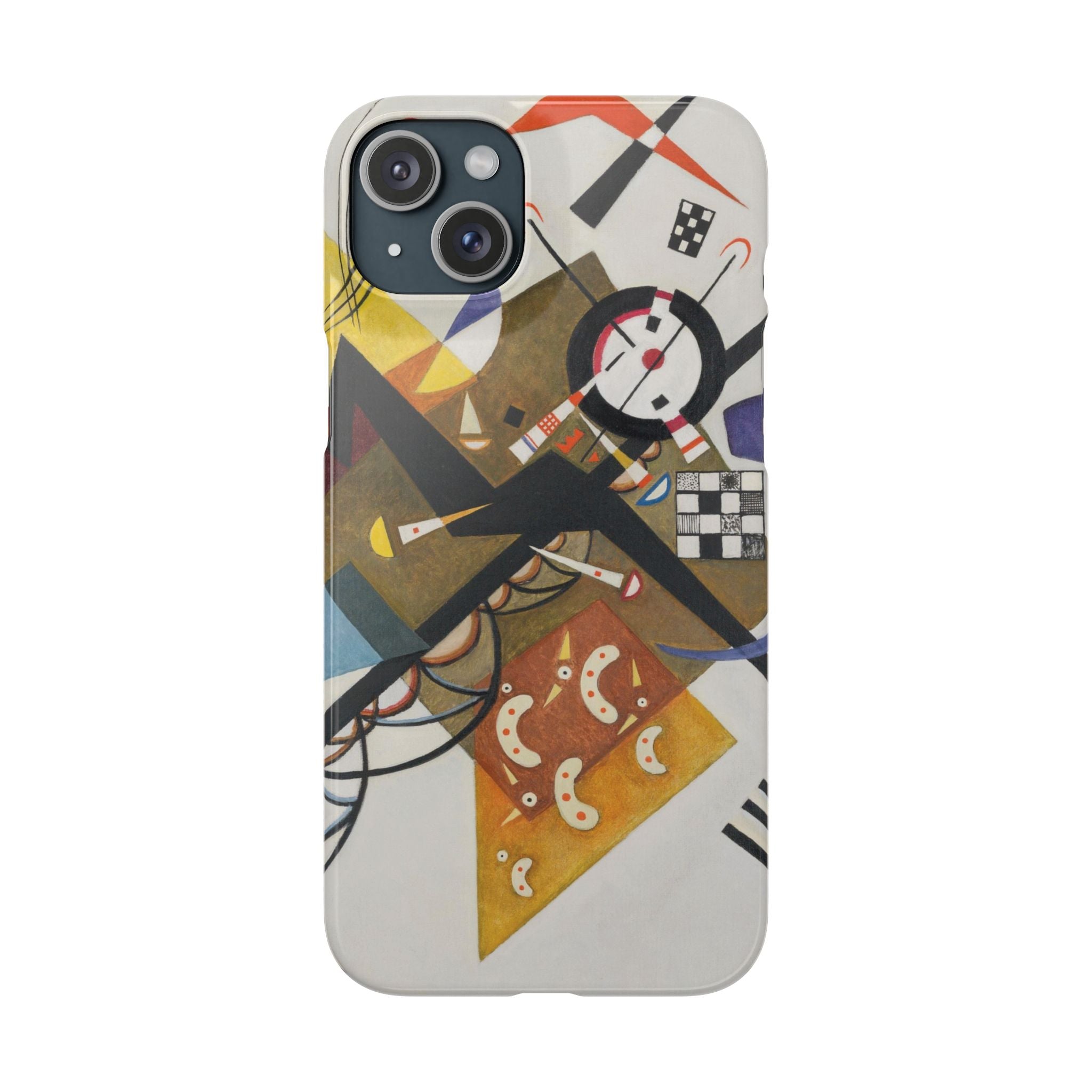 On White II by Vasily Kandinsky - iPhone Slim Case