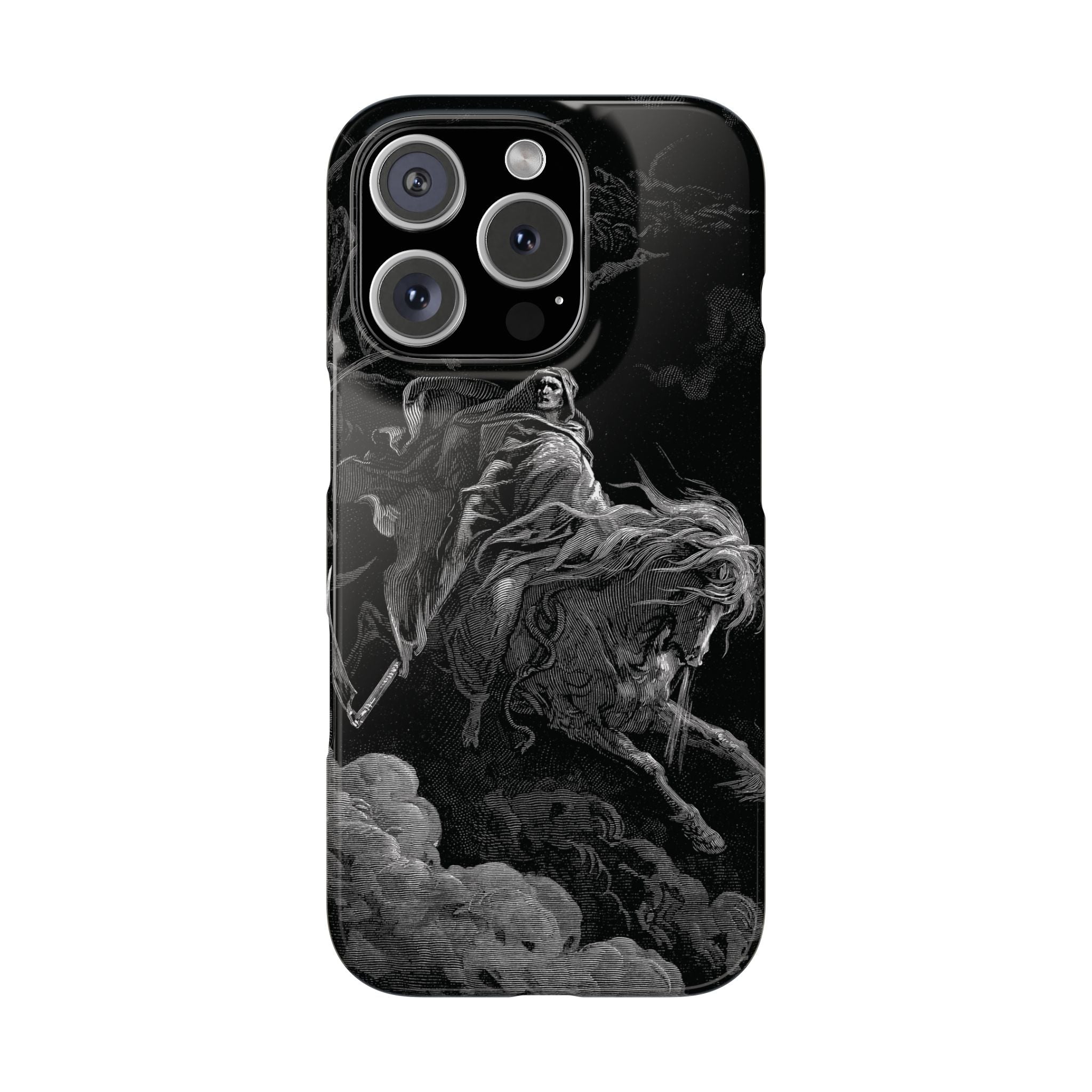 Death on the Pale Horse by Gustave Dore - iPhone Slim Case