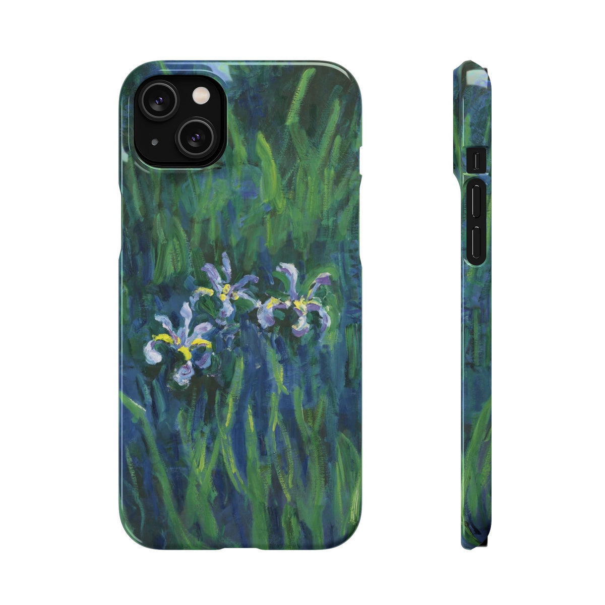Irises by Claude Monet - iPhone Slim Case